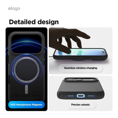 MagSafe Ridge Silicone Case [4 Colors]