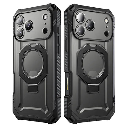 UB GRIP PRO Series iPhone 17 Pro Max MagSafe Phone Case with HD Tempered Glass - Black