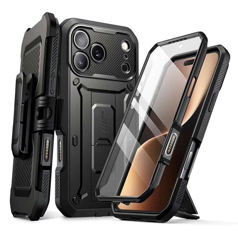 UB PRO Series iPhone 17 Pro Max Camera Control Button Phone Case - Black