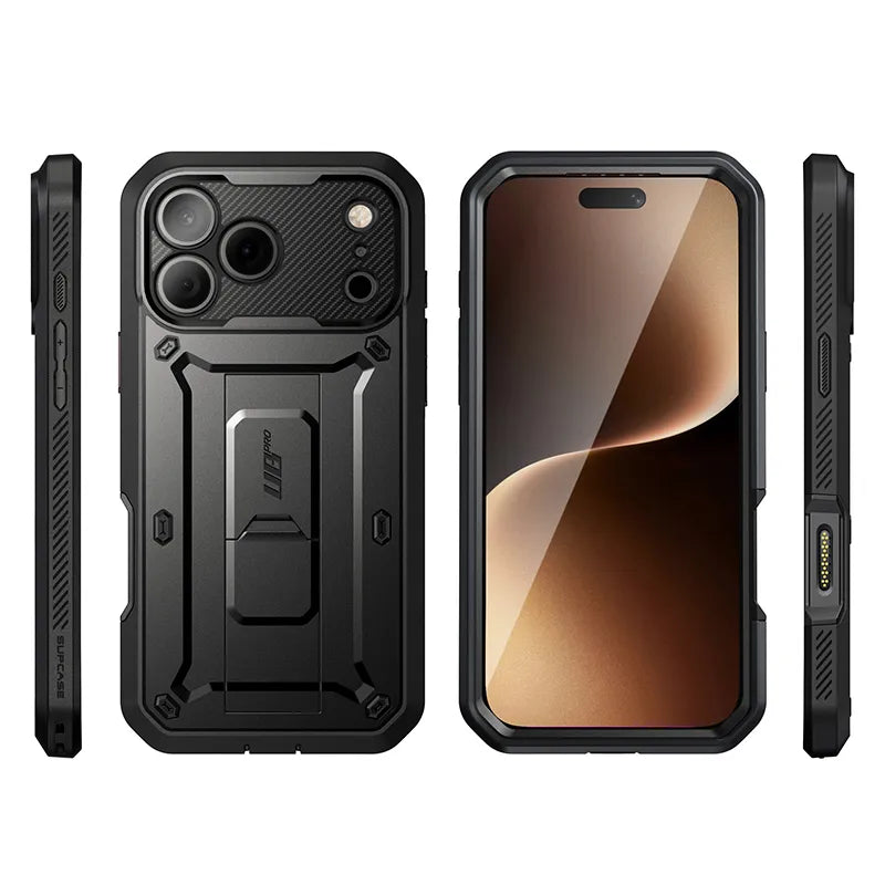 UB PRO Series iPhone 17 Pro Max Camera Control Button Phone Case - Black