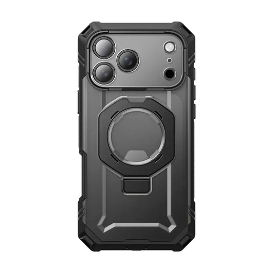 UB GRIP PRO Series iPhone 17 Pro MagSafe Phone Case with HD Tempered Glass - Black