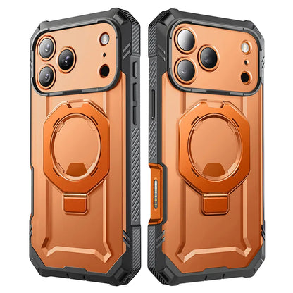UB GRIP PRO Series iPhone 17 Pro Max MagSafe Phone Case with HD Tempered Glass - Coral
