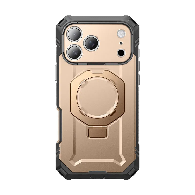 UB GRIP PRO Series iPhone 17 Pro MagSafe Phone Case with HD Tempered Glass - Desert