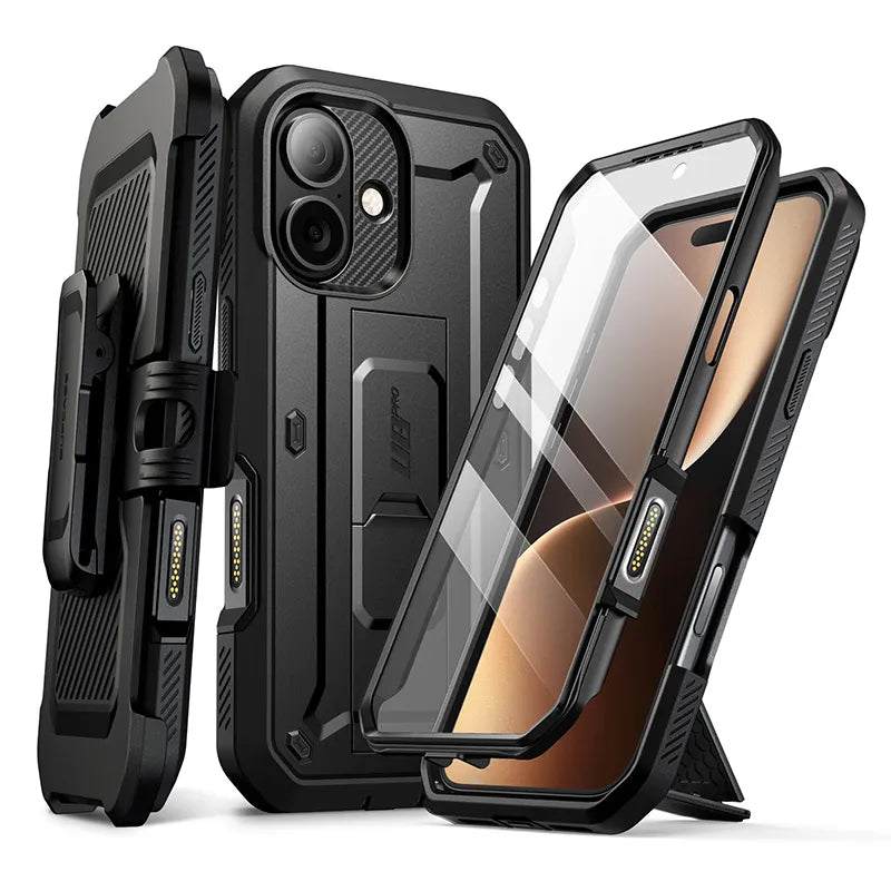 UB PRO Series iPhone 17 Camera Control Button Phone Case - Black