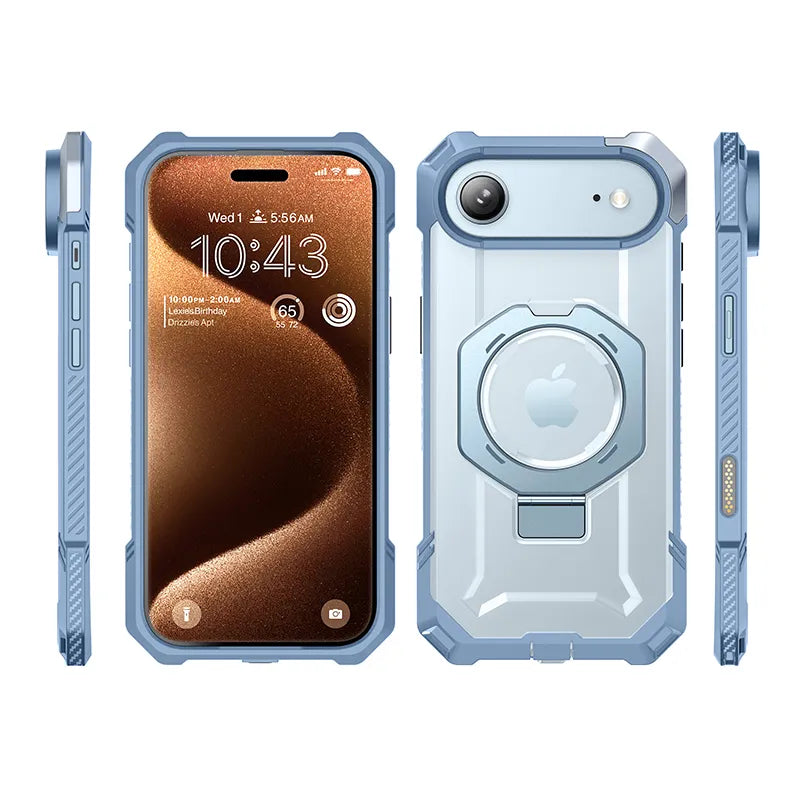 UB GRIP Series iPhone Air MagSafe Camera Control Button Phone Case - Arctic
