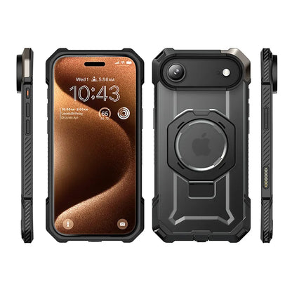 UB GRIP Series iPhone Air MagSafe Camera Control Button Phone Case - Black
