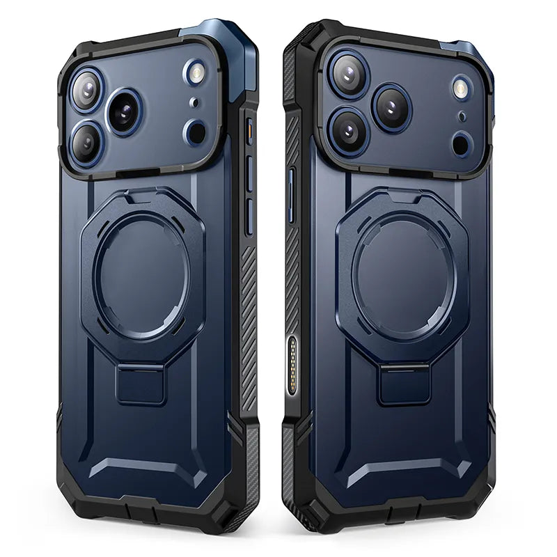 UB GRIP Series iPhone 17 Pro MagSafe Camera Control Button Phone Case - Azure