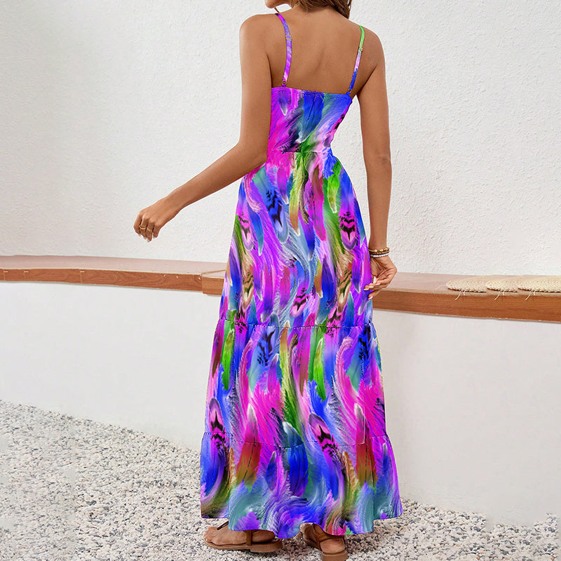 Women's Boho Maxi Dress