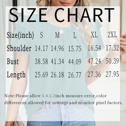 Women's Ruffle Crewneck Top