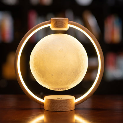 Maglev Moon Light Bluetooth 3D Colorful Glare