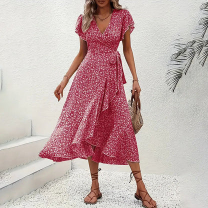 Women's Floral Boho Dress