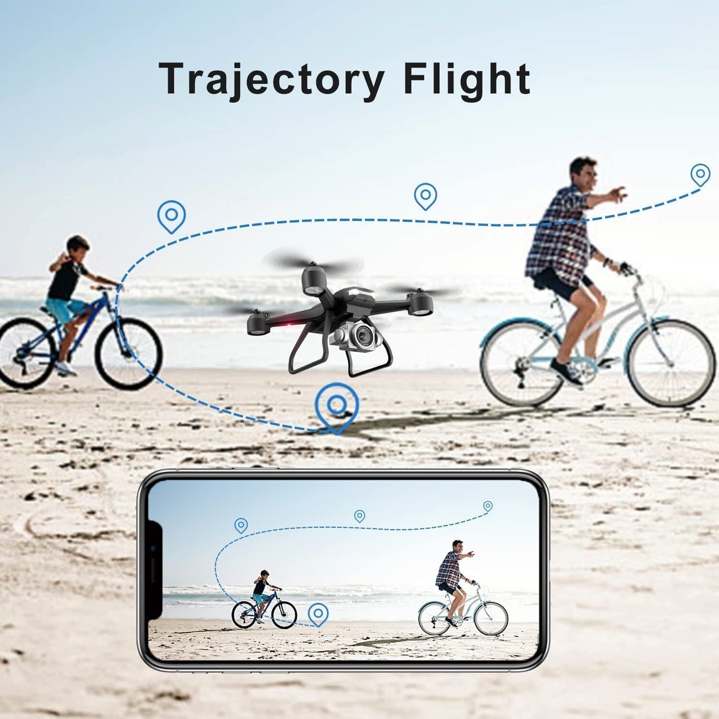 Professional Drone 6K HD | Hand Gesture Control