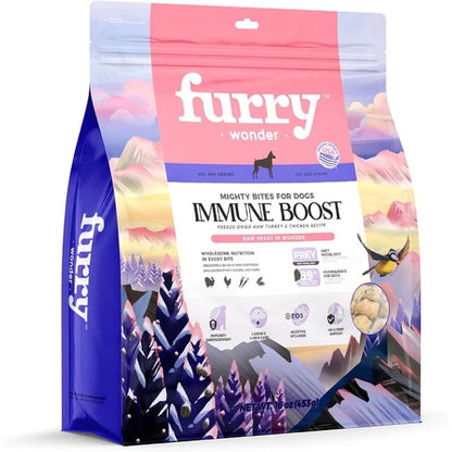 FURRY WONDER Freeze Dried Dog Food, 16 Oz