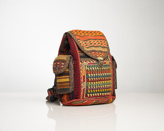Handmade Iranian Tribal Backpack