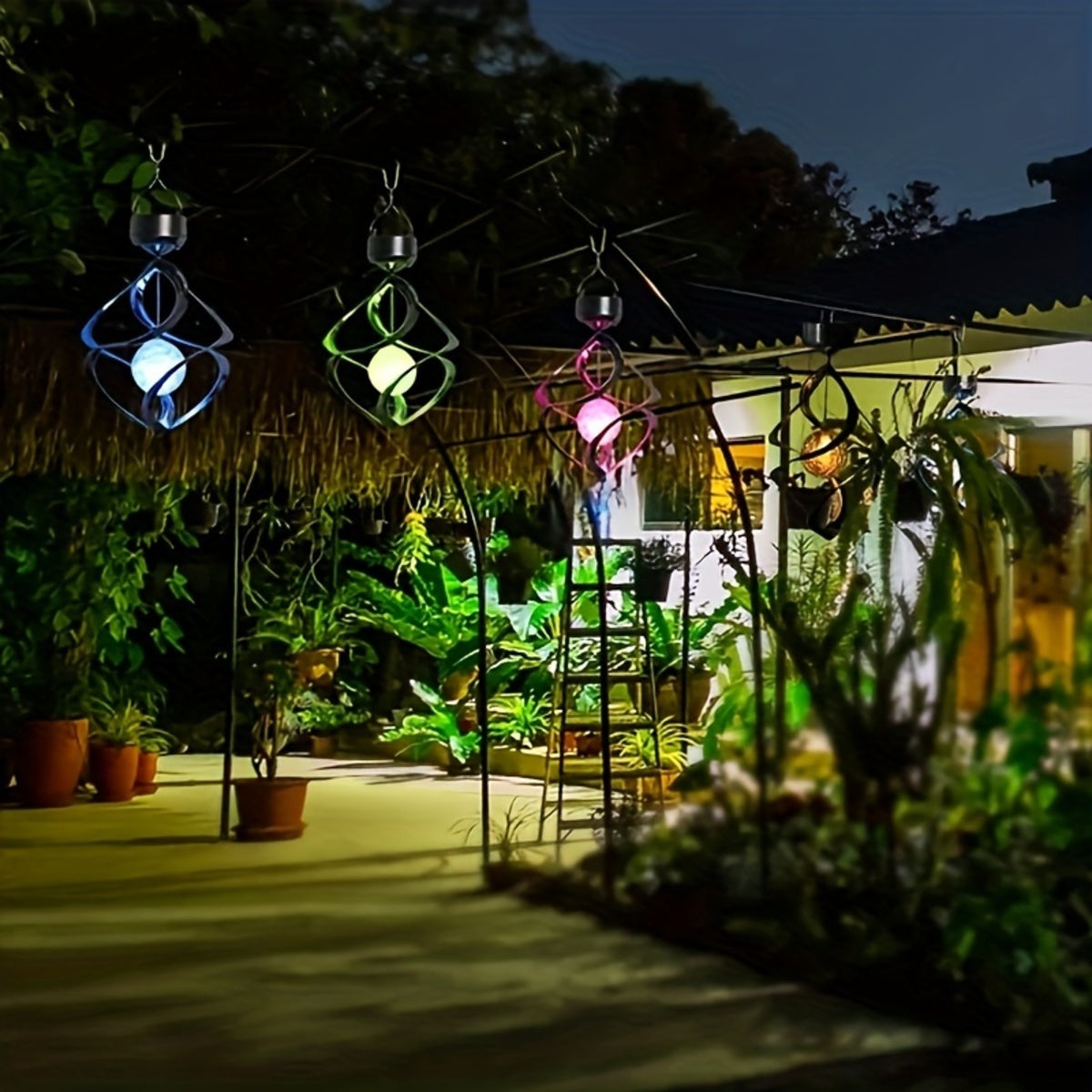 LED Solar Wind Chimes