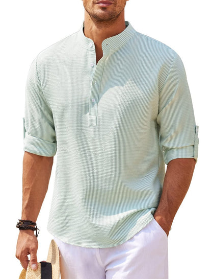 Men's Casual Shirt  Long Sleeve