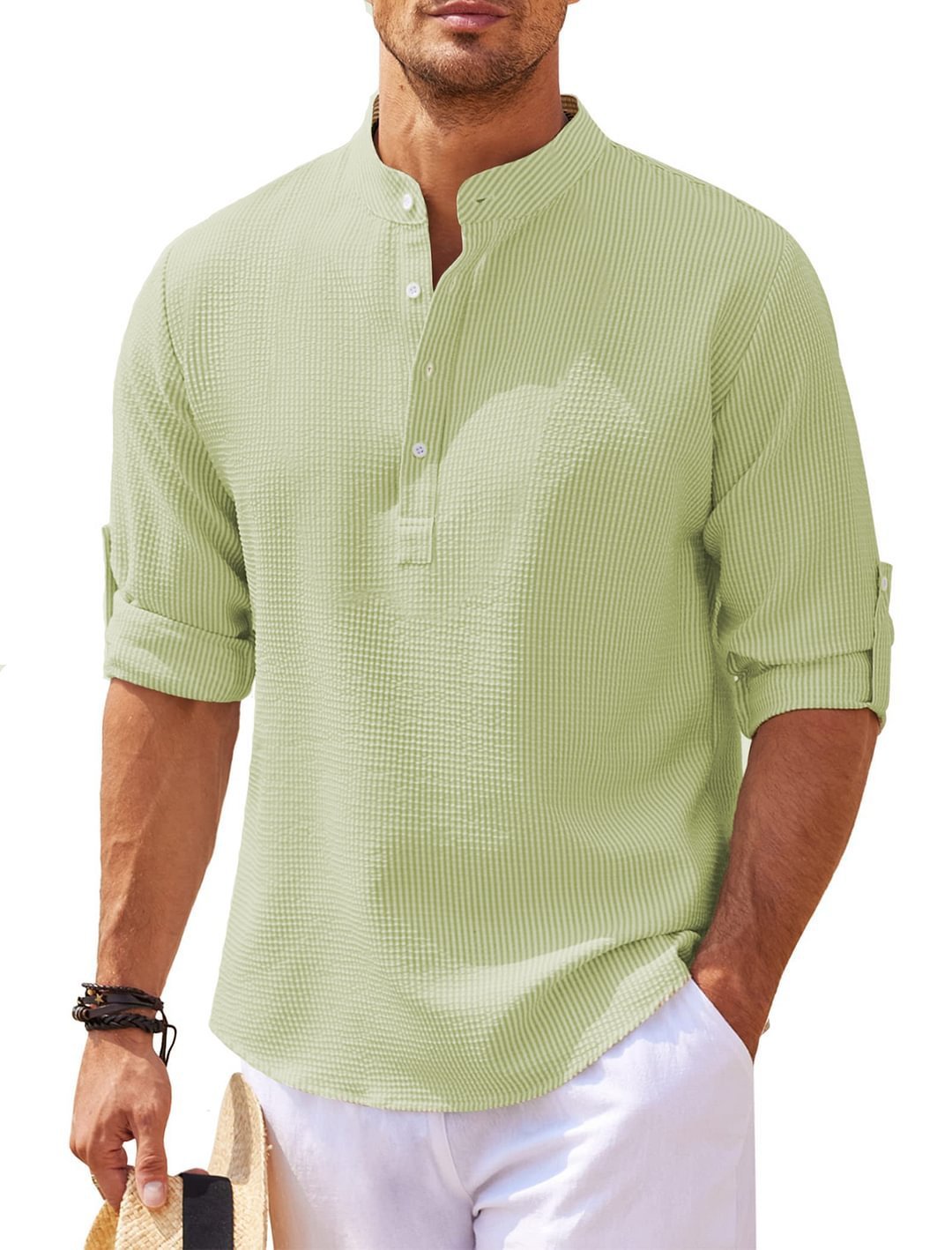 Men's Casual Shirt  Long Sleeve