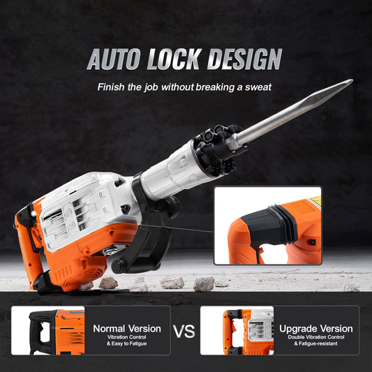VEVOR Demolition Jack Hammer Concrete Breaker