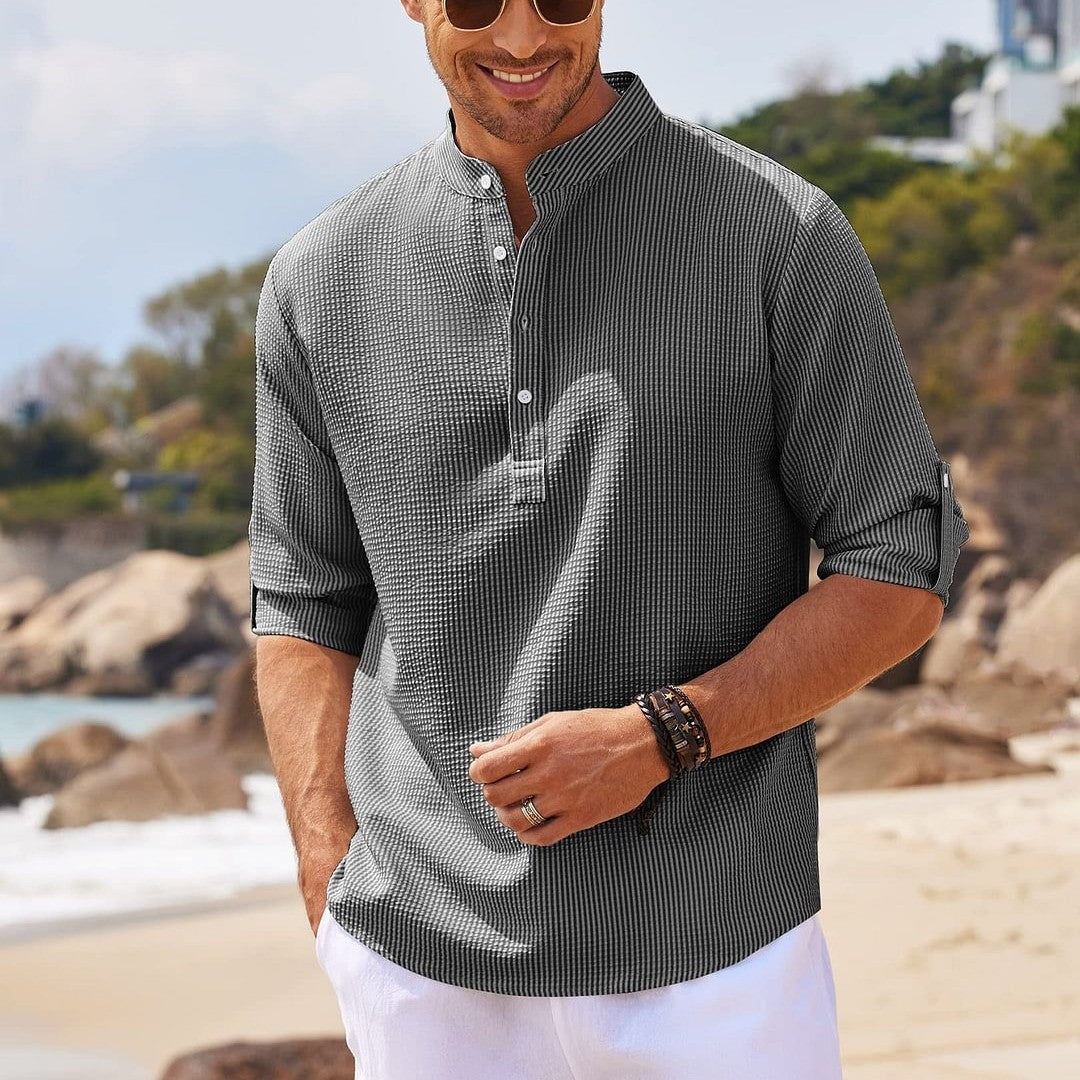 Men's Casual Shirt  Long Sleeve