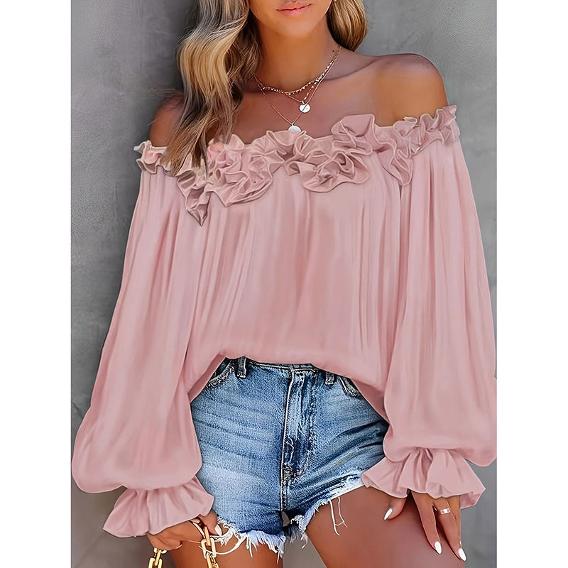 Women's Summer Off Shoulder Top
