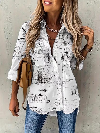 Women's Long Sleeve Casual Shirt