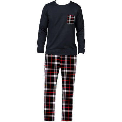 Ice Silk Men's Pajama Set