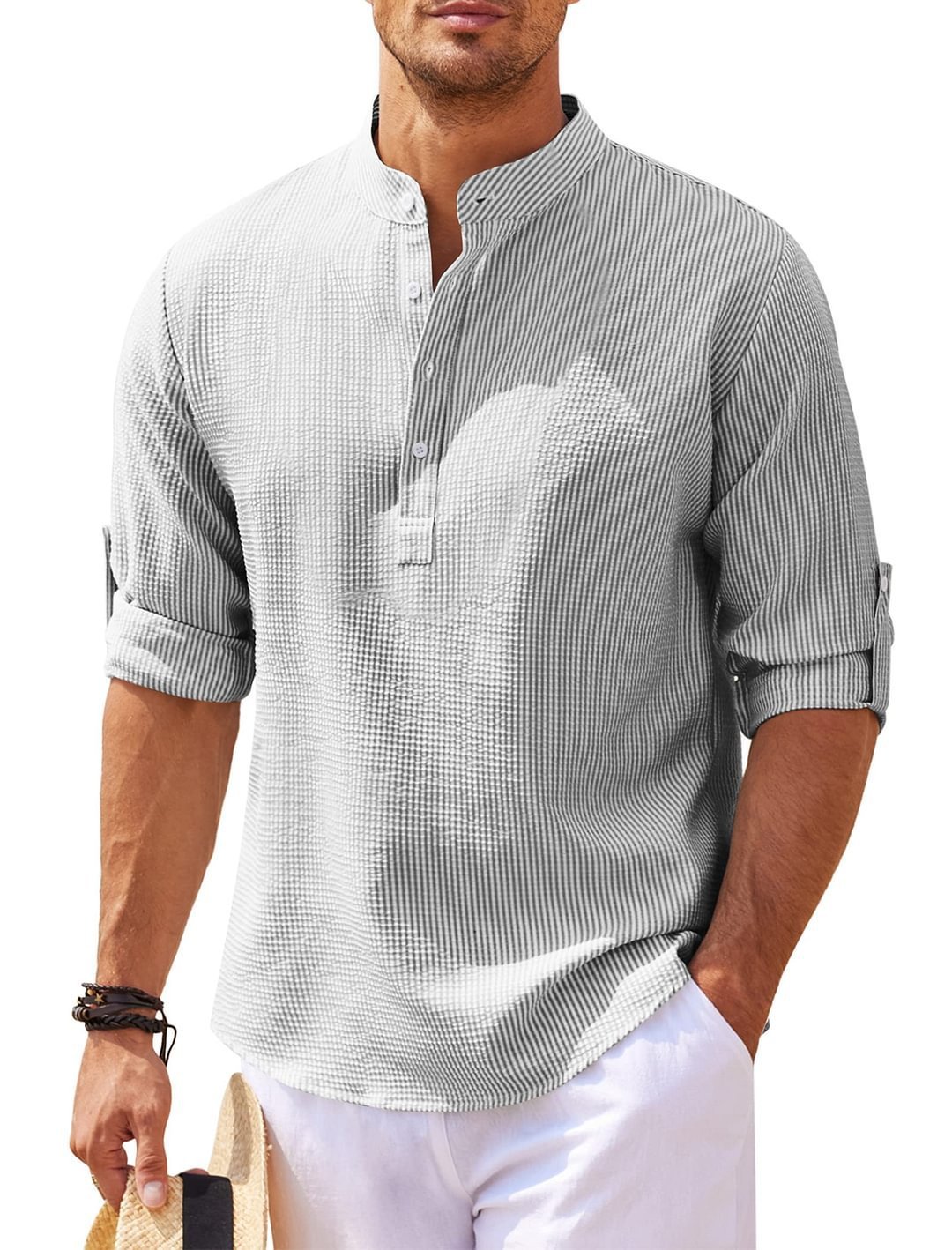 Men's Casual Shirt  Long Sleeve