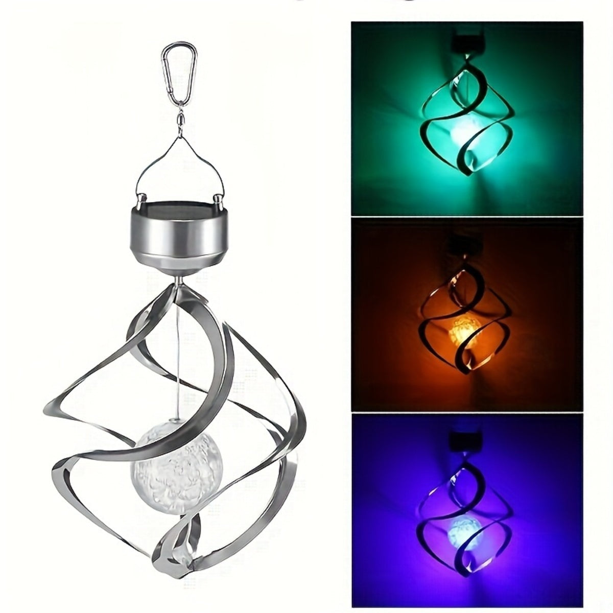 LED Solar Wind Chimes