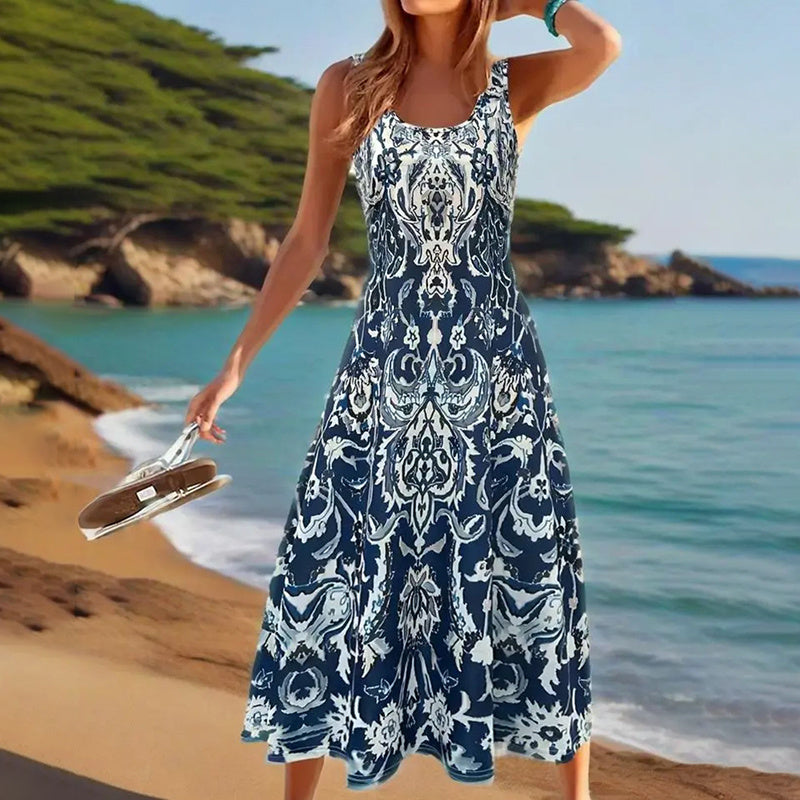 Women Floral Maxi Dress