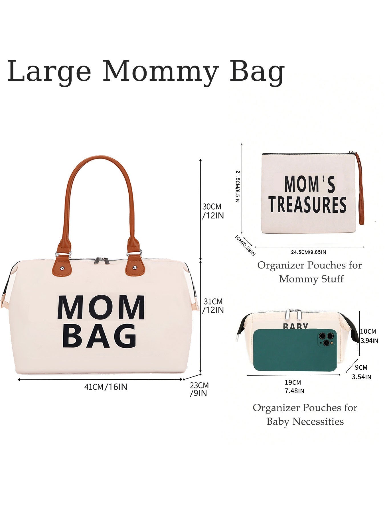 Travel Duffel Bag For Women | 3Pcs Set