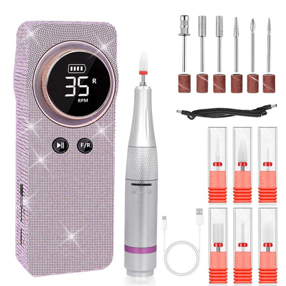 Portable Electric Nail Drill & Milling