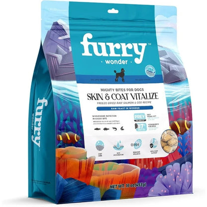 FURRY WONDER Freeze Dried Dog Food, 16 Oz